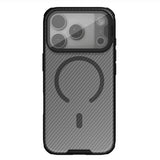 Vista trasera de la carcasa iPhone 18 Pro MagSafe con tapa de cámara cerrada