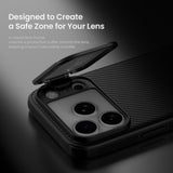 Detalle del marco elevado que protege los lentes del iPhone 18 Pro