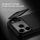 Detalle del marco elevado que protege los lentes del iPhone 18 Pro Max