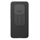 Carcasa NILLKIN CamShield Pro negra para Redmi Note 15 Pro con tapa de cámara cerrada