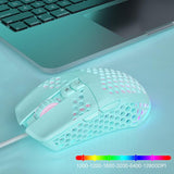 Carcasa honeycomb perforada del mouse SOLAKAKA SM900 verde