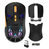 Mouse gamer inalámbrico ultraligero SOLAKAKA SM802 negro