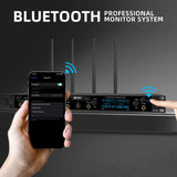 Celular conectado por Bluetooth al transmisor DEBRA ER-404