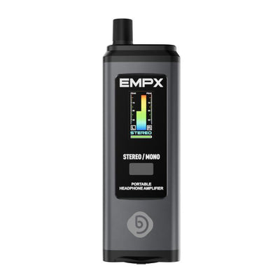 Amplificador de audífonos portátil DEBRA EMPX gris con pantalla TFT