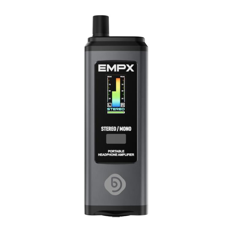 Amplificador de audífonos portátil DEBRA EMPX gris con pantalla TFT