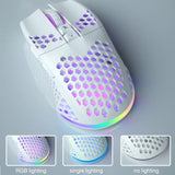Mouse SOLAKAKA SM600 blanco con conectividad trimodo Bluetooth, 2,4 GHz y USB-C