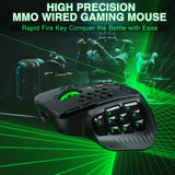 Carcasa honeycomb perforada del mouse MMO SOLAKAKA SM809 negro