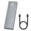 Carcasa THERMALRIGHT HR-EB109 para SSD M.2 NVMe con cable USB-C a USB-C, gris