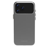 Vista trasera del iPhone 17 Pro Max con la carcasa LeReach blanca puesta