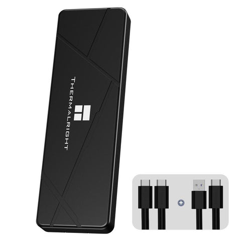 Carcasa THERMALRIGHT HR-EB115 para SSD M.2 NVMe y SATA de doble protocolo, negra