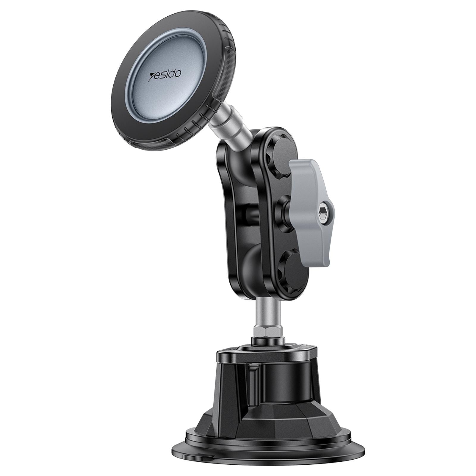 Soporte magnético de auto Yesido C281 con ventosa color negro