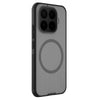 Carcasa Nillkin negro transparente para Xiaomi 17T vista en ángulo