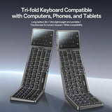 Teclado plegable Yesido KB49 compatible con computador, celular y tablet