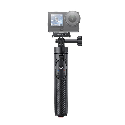 Palo selfie trípode Yesido SF37 para DJI Osmo Action sobre fondo blanco