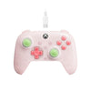 Mando de juegos con cable 8BitDo Orion Mini con luz RGB (rosa translúcido)