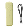 Estuche de almacenamiento y protección a prueba de golpes Sunnylife para DJI Osmo Pocket 4 / 3, con compartimento para filtros (amarillo crema)