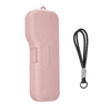 Funda protectora Sunnylife a prueba de golpes con caja de filtro para DJI Osmo Pocket 4P (rosa)