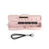 Protector de cámara con gimbal Sunnylife para Insta360 Luna Ultra: funda protectora resistente a impactos y caja de almacenamiento con correa (rosa)