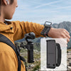Correa de muñeca ajustable de liberación rápida Sunnylife para control remoto con pantalla táctil Insta360 Luna Ultra / Pro (Negro)