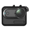 Funda protectora para la caja de carga de la cámara Insta360 GO 3 / 3S para PC con tapa de lente de TPU (negra)