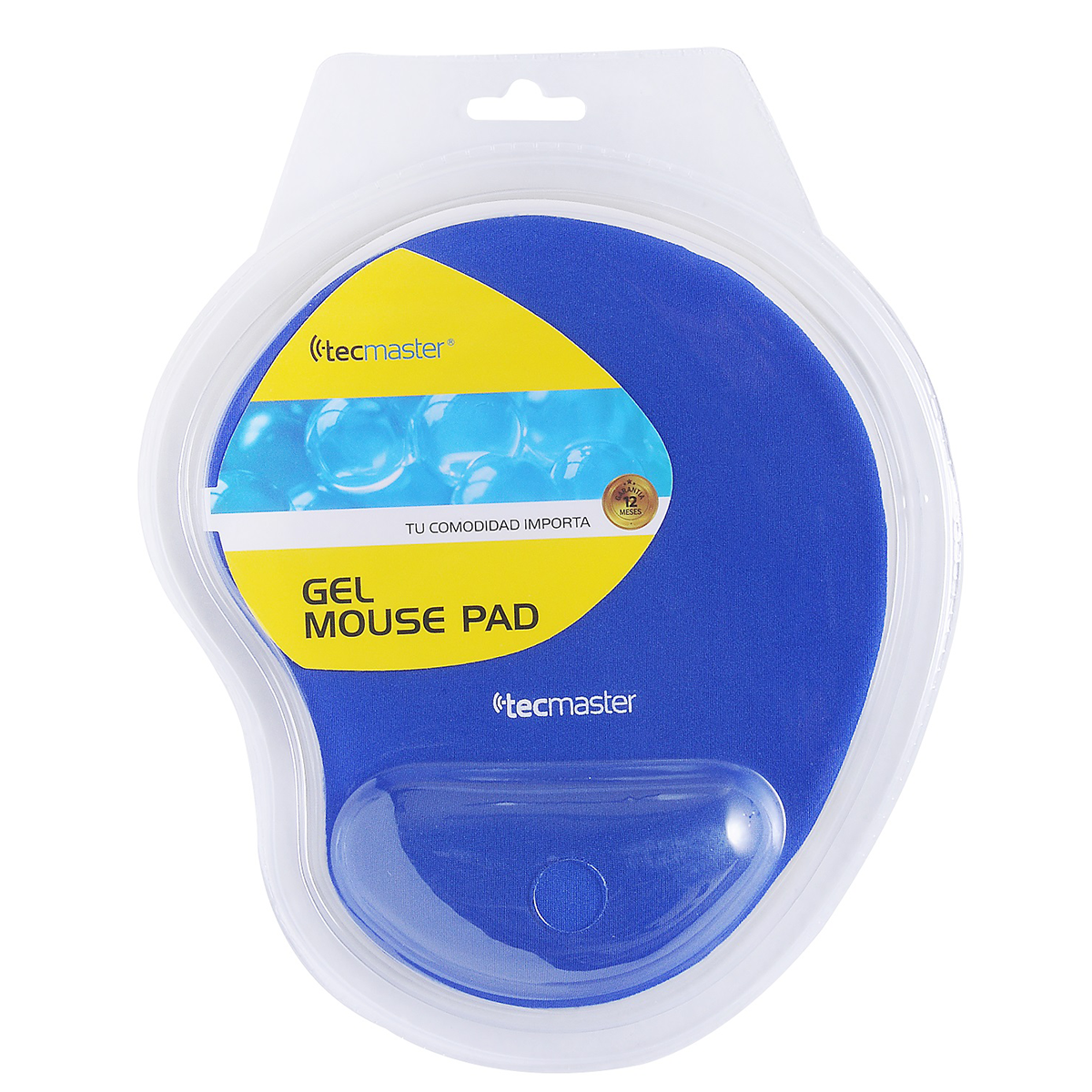 Mousepad Apoya Muñeca Gel Silicona Tecmaster