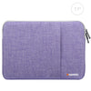 Bolsa de cartera de la cremallera de la funda de la manga de 11 pulgadas de Haweel para MacBook, Samsung, Lenovo, Sony, Dell Alienware, Chuwi, Asus, HP, 11 pulgadas y por debajo de las computadoras portátiles / tabletas (púrpuras)
