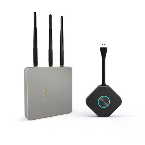 Lemorele K12U Sistema de Presentación Inalámbrico 4K