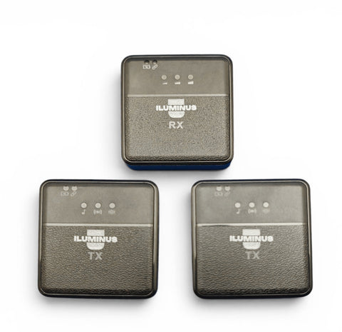 Iluminus IL-CR-S9 micrófono inalámbrico doble USB-C y para cámaras