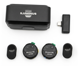 Iluminus IL-WM820 micrófono inalámbrico doble con caja de carga
