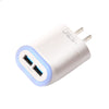Cargador Dual Carga Rapida 2.4a Lensun