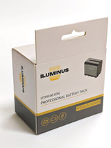Batería Iluminus NP-FV100A USB-C vista lateral