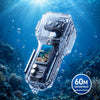 Carcasa impermeable Insta360 Luna Ultra de 60 m/196 pies para buceo, cristal óptico de alta transparencia (transparente).