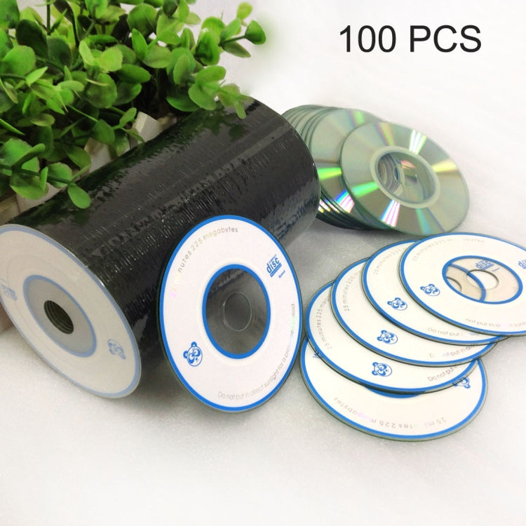 Mini CD-R en blanco de 8 cm, 225 MB / 25 minutos, 100 piezas en un paq ...