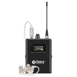 Receptor in ear DEBRA SW-1 de petaca con antena y audífonos