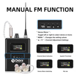 Funciones del receptor DEBRA SW-1: canal, squelch y selector estéreo/mono