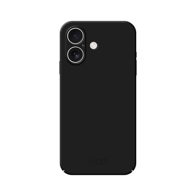 Carcasa MOFI Qin Series para iPhone 17 color negro vista trasera