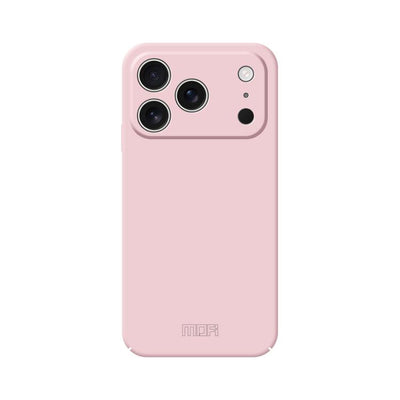 Carcasa MOFI Qin Series para iPhone 17 Pro Max color rosa vista trasera