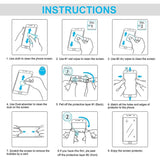 Instructivo paso a paso para instalar la lámina de vidrio templado