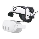 Correa BOBOVR S3 Pro instalada en unas gafas Meta Quest 3