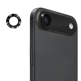 Protector de lente ENKAY negro para iPhone Air junto al celular