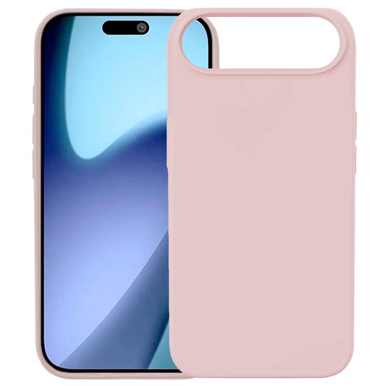Carcasa Kalebol de silicona líquida para iPhone Air color rosa