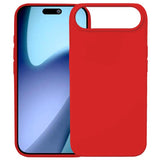 Carcasa Kalebol de silicona líquida para iPhone Air color rojo