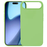 Carcasa Kalebol de silicona líquida para iPhone Air color verde