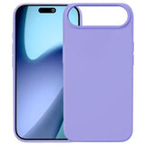 Carcasa Kalebol de silicona líquida para iPhone Air color morado