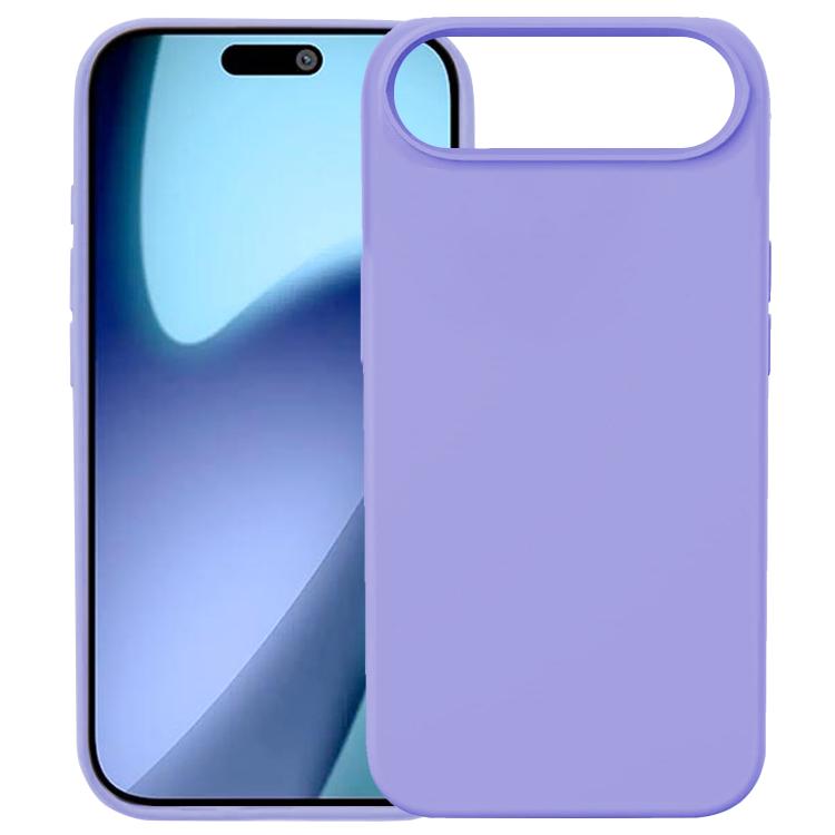 Carcasa Kalebol de silicona líquida para iPhone Air color morado