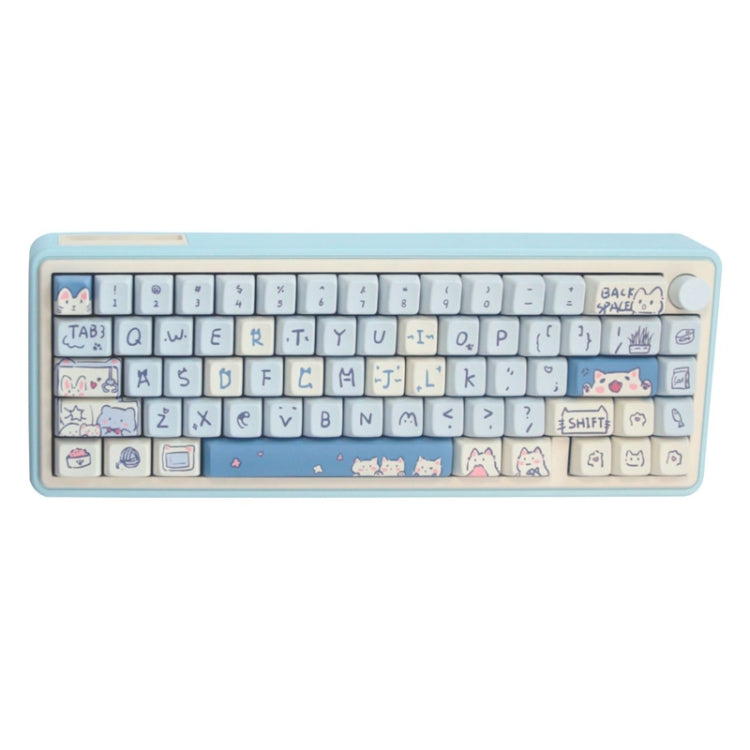 Bluetooth Wireless 3-mode RGB Retroiluminado Gaming Mechanical Keyboar ...