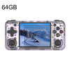 ANBERNIC RG35XX H 64GB Púrpura Transparente