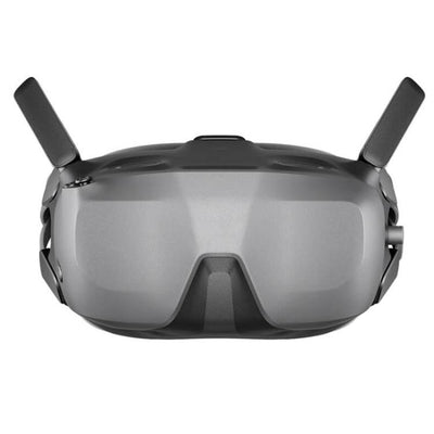 Gafas FPV DJI Goggles N3 de frente, con sus dos antenas desplegadas