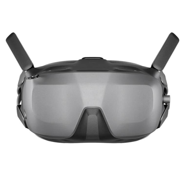 Gafas FPV DJI Goggles N3 de frente, con sus dos antenas desplegadas