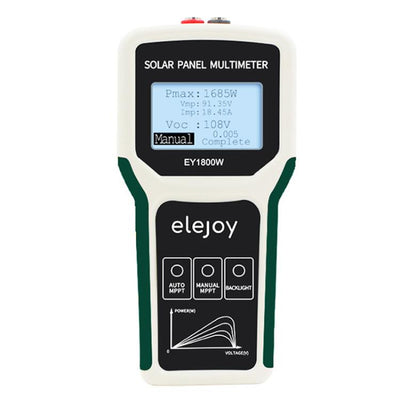 Multímetro solar Elejoy EY1800W para paneles fotovoltaicos
